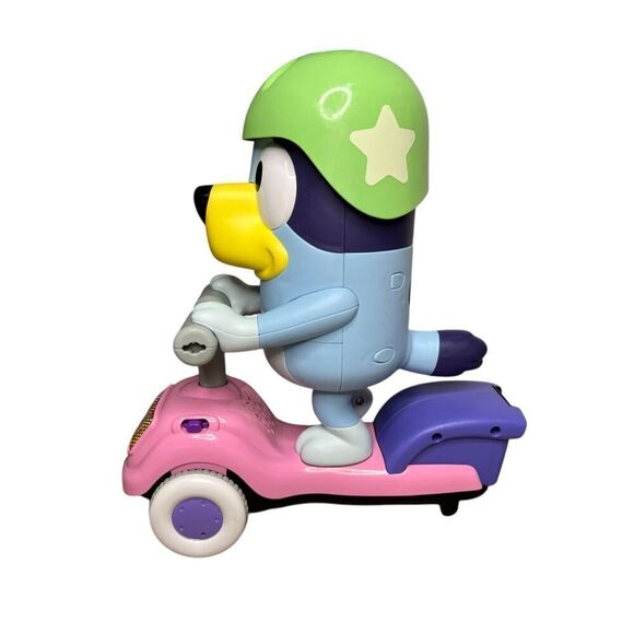 Vtech Scooter Time Bluey Moving Electronic Figure Toy - Picture 3 of 6